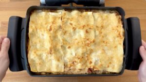 Lasagne aus der OptiGrill Backschale