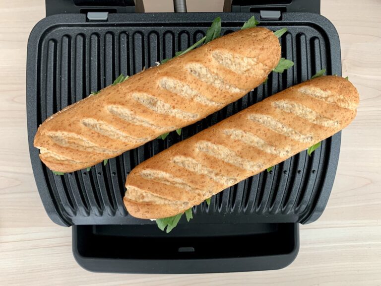 Baguettes Kontaktgrill grillen