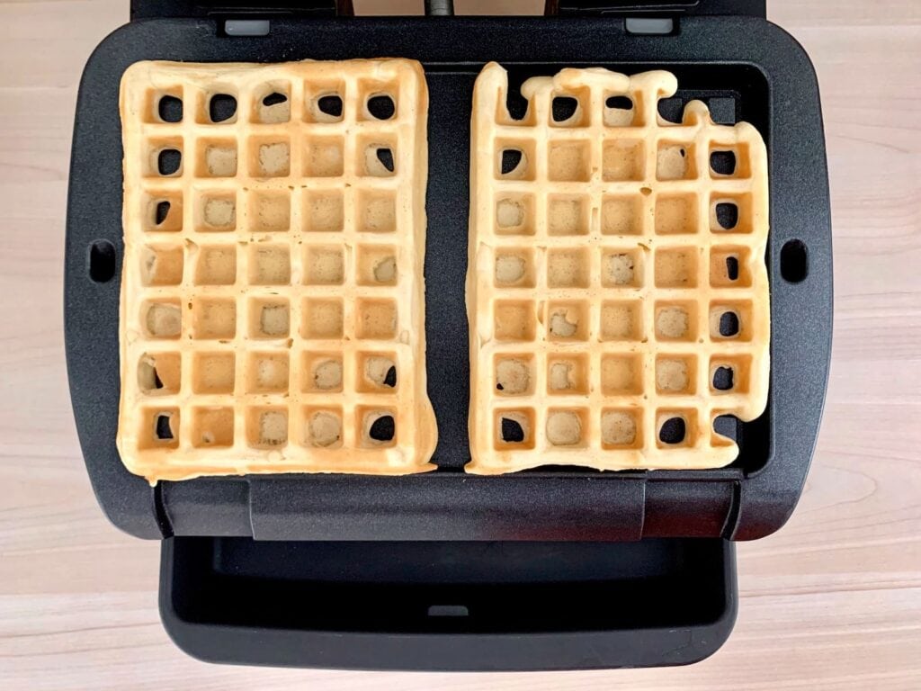 Buttermilchwaffeln OptiGrill Waffeleisen