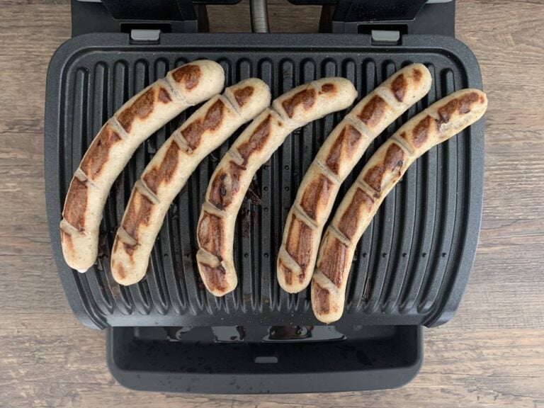 Gegrillte Bratwurst OptiGrill