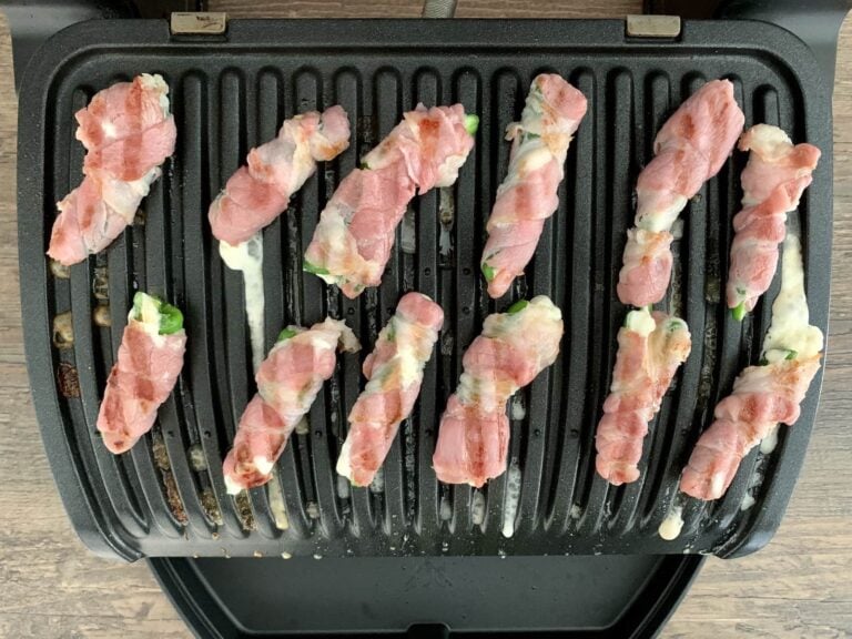 Gegrillte Jalapeno Poppers Kontaktgrill