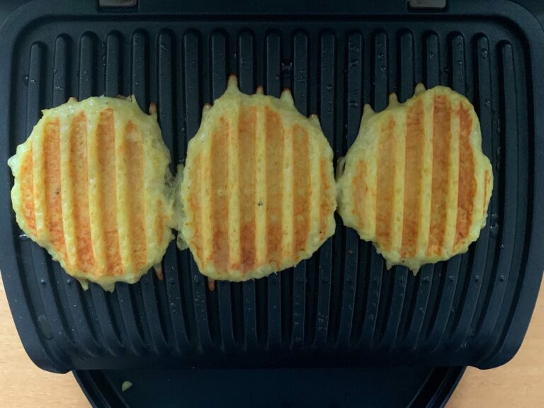 Gegrillte Kartoffel Puffer OptiGrill