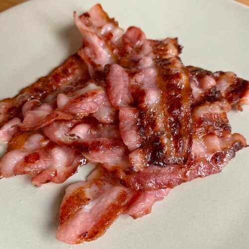 Gegrillter Bacon
