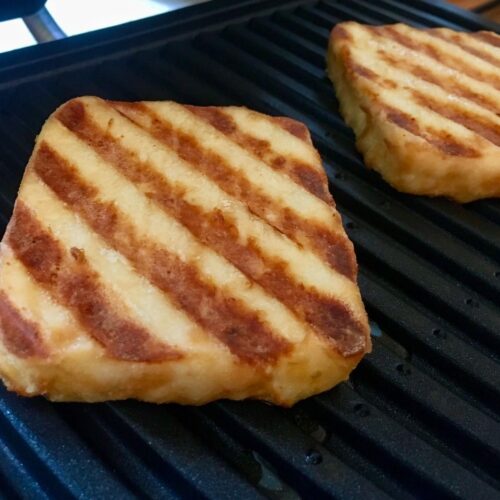 Gegrillter Grillkaese