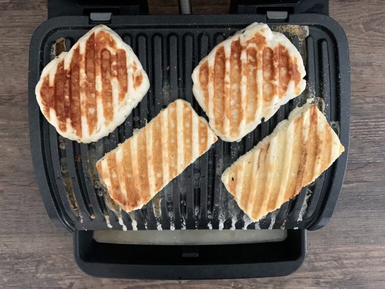 Gegrillter Halloumi Käse OptiGrill