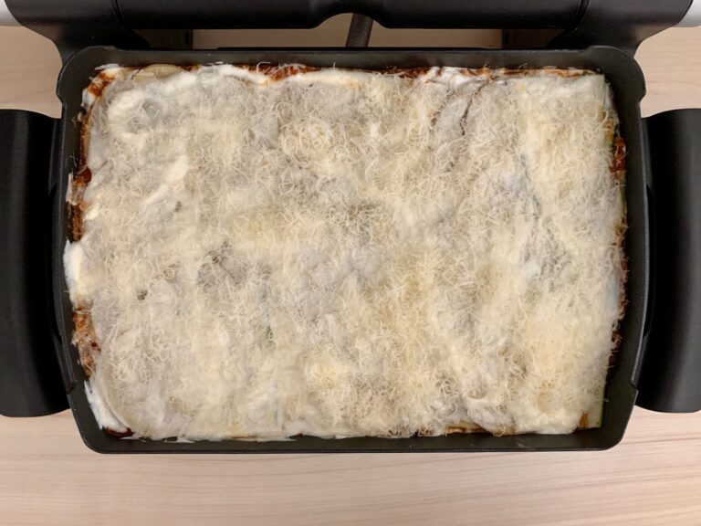 Kartoffel Zucchini Lasagne backen