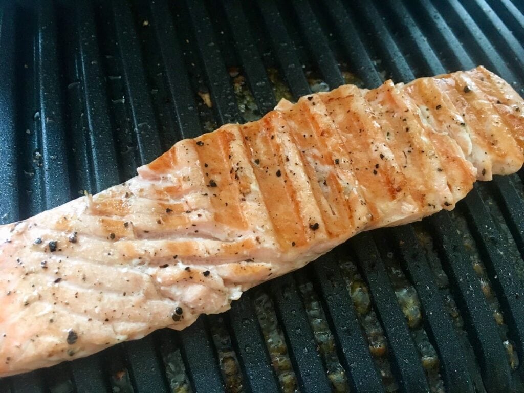 Lachs grillen Optigrill Rezept