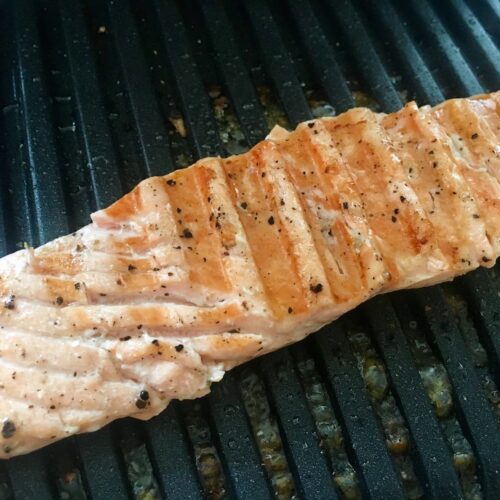 Lachs grillen Optigrill Rezept