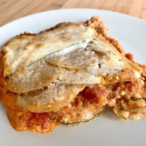 OptiGrill Backschale Rezept Kartoffel Zucchini Lasagne