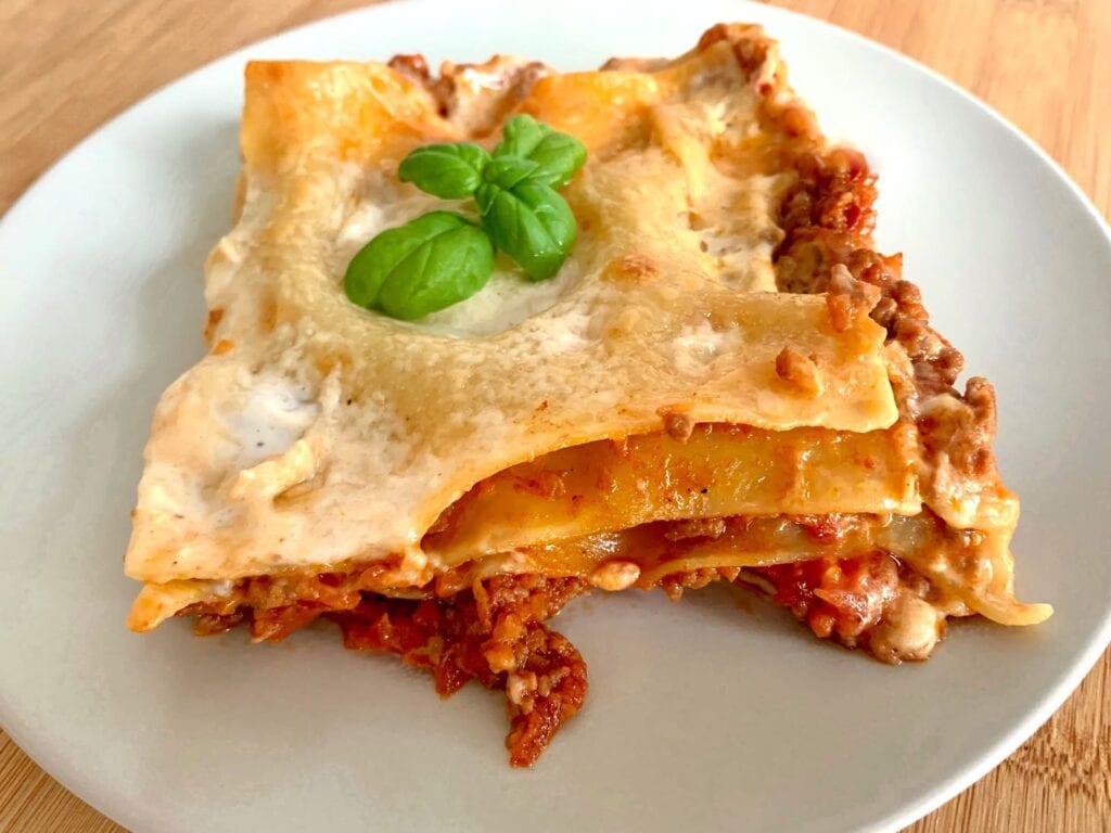 OptiGrill Backschale Rezept Lasagne