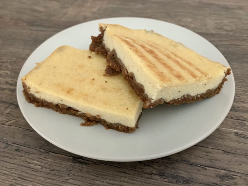 OptiGrill Backschale Rezept Spekulatius Käsekuchen