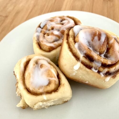 OptiGrill Backschale Rezept Zimtschnecken