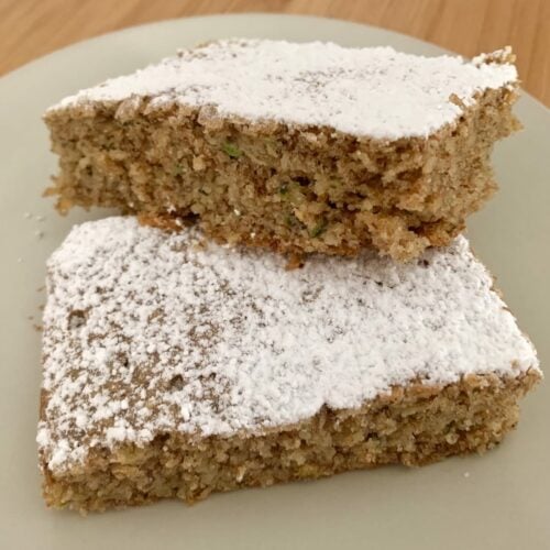 OptiGrill Backschale Rezept Zucchini Nuss Kuchen