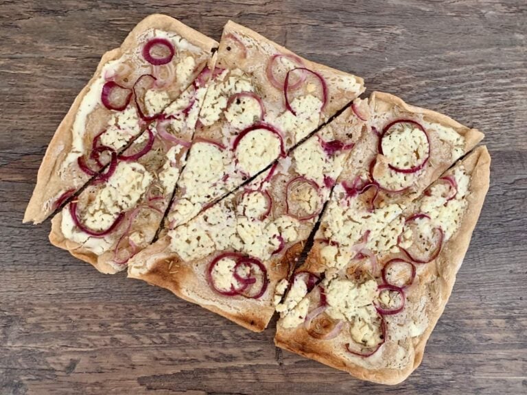 OptiGrill Backschale Rezepte Ziegenkaese Flammkuchen