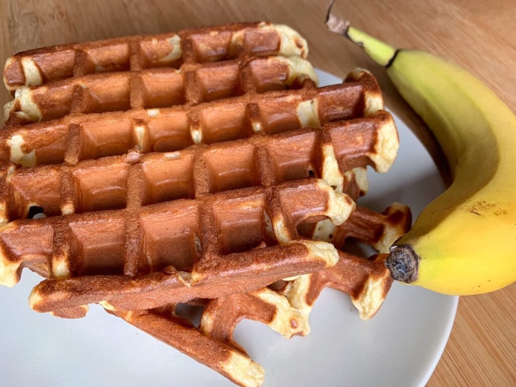 OptiGrill Rezept Banane Skyr Waffeln