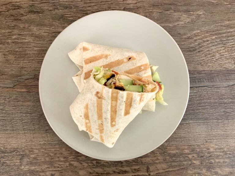 OptiGrill Rezept Hähnchen Wraps