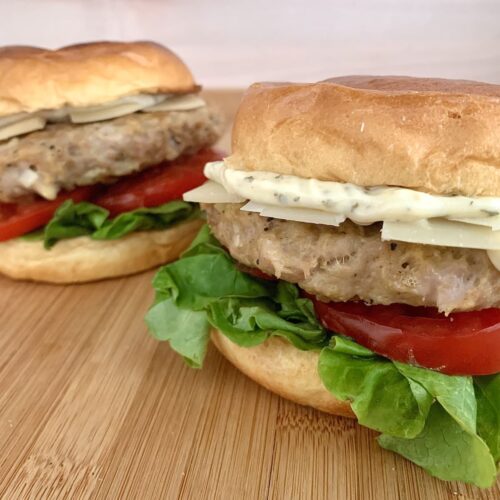 OptiGrill Rezept Italienischer Gefluegelburger