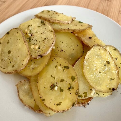 OptiGrill Rezept Knoblauchbutter Kartoffeln