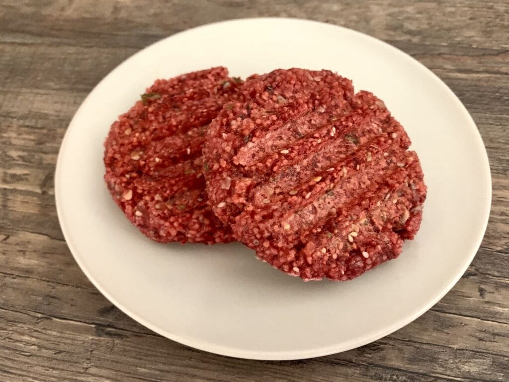 OptiGrill Rezept Rote Bete Patties