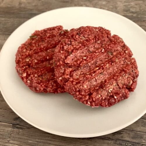 OptiGrill Rezept Rote Bete Patties