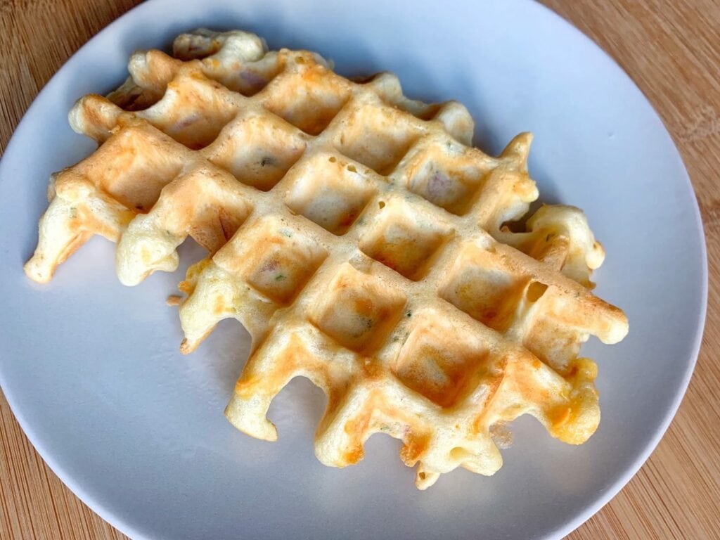 OptiGrill Rezept Schinken Käse Waffeln