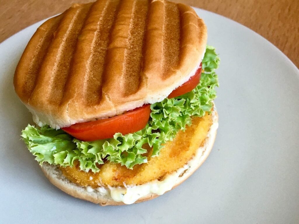 OptiGrill Rezept Vegetarischer Schnitzel Burger