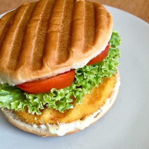 OptiGrill Rezept Vegetarischer Schnitzel Burger