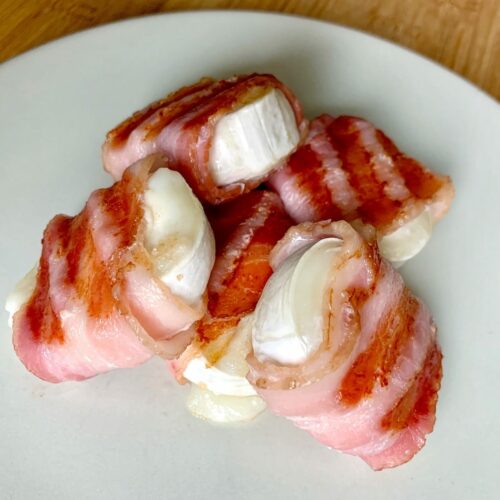 OptiGrill Rezept Ziegenkäse Speckmantel