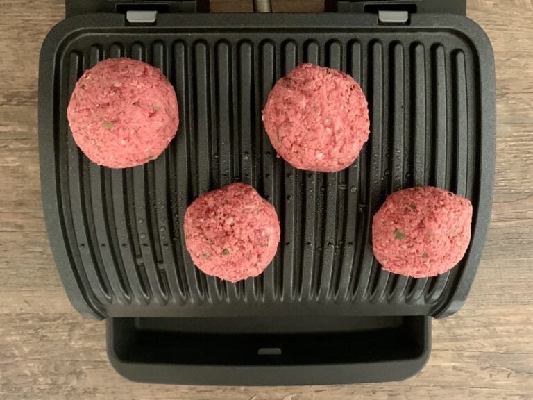 Rote Bete Patties grillen OptiGrill