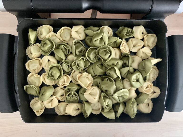 Tortellini OptiGrill Backschale geben