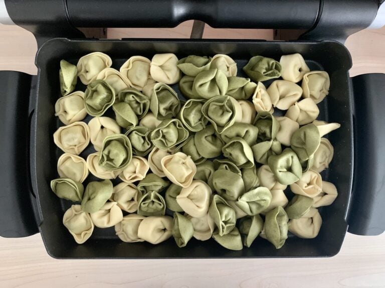 Tortellini OptiGrill Backschale geben