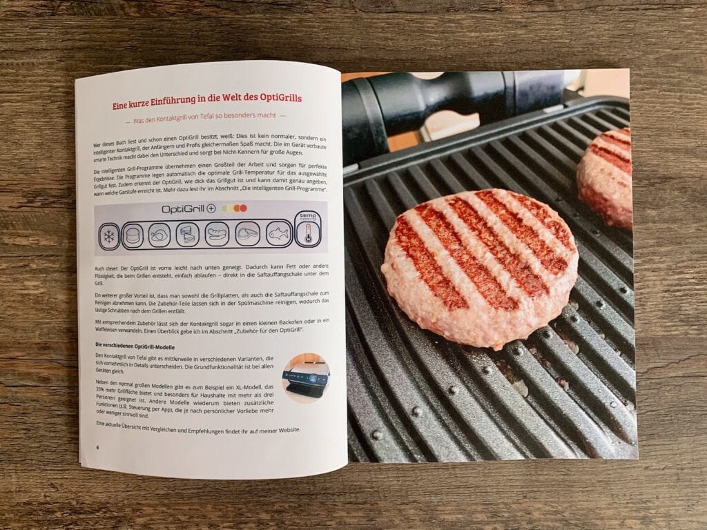 Tefal OptiGrill Rezeptbuch