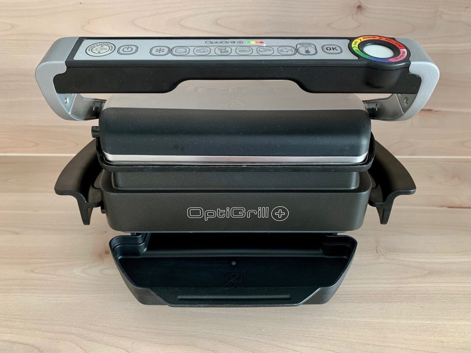 Tefal OptiGrill Backschale Backen mit dem Kontaktgrill
