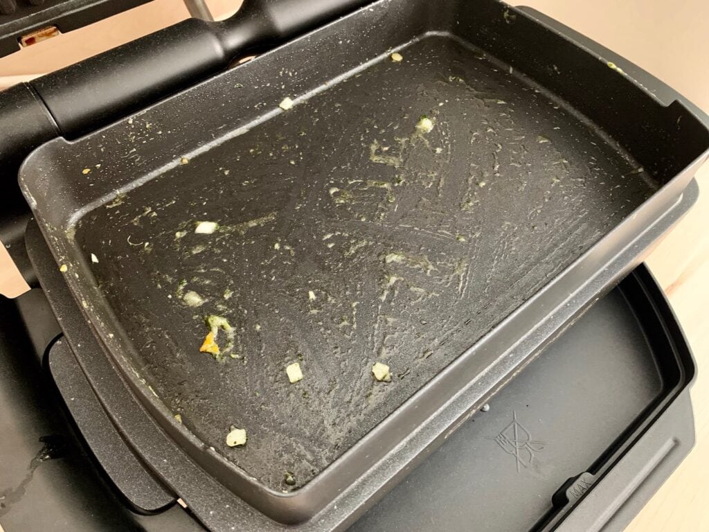 Tefal OptiGrill Baking Einsatz reinigen
