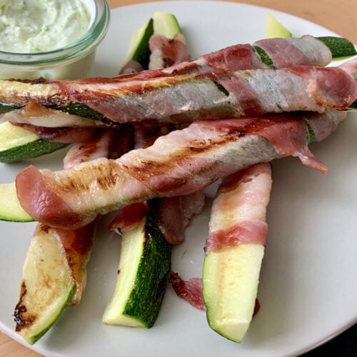 OptiGrill Rezept: Zucchini-Bacon-Sticks