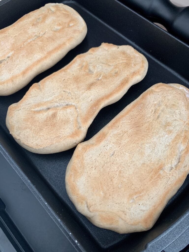 Panini in der Tefal OptiGrill Backschale
