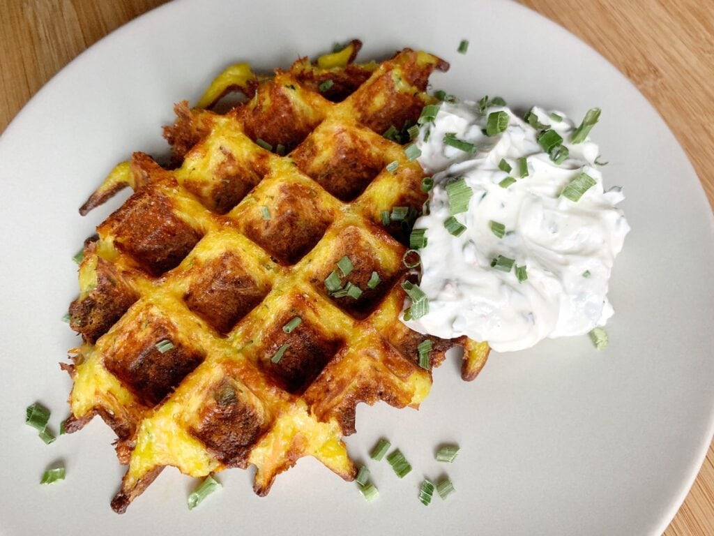 OptiGrill Rezept: Gemüse Rösti Waffeln