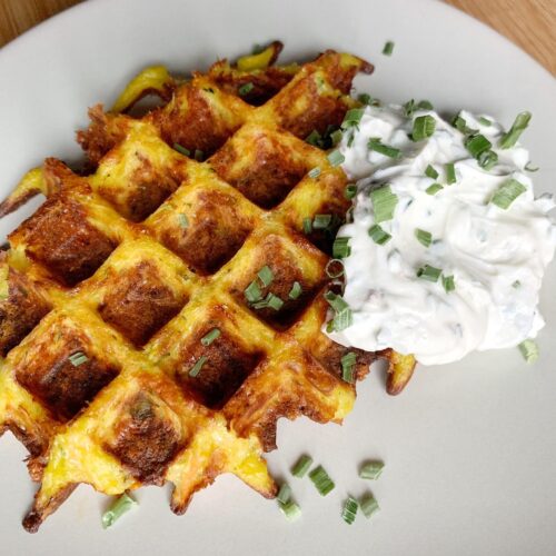 OptiGrill Rezept: Gemüse Rösti Waffeln