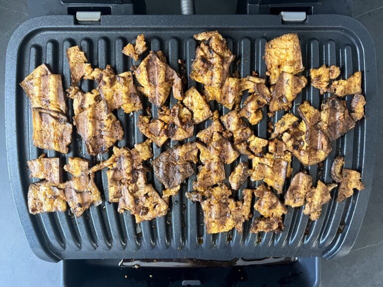 Gegrillter Räuchertofu im OptiGrill