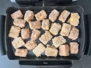 Halloumi Nuggets in der Backschale backen