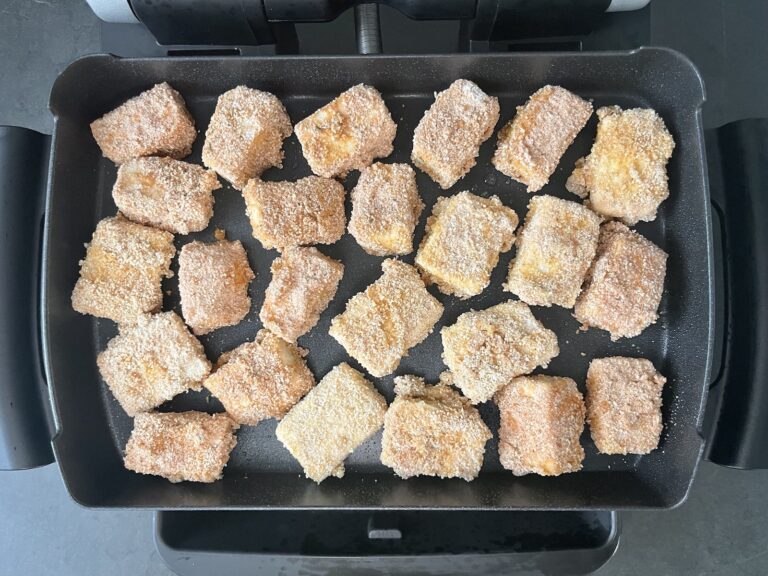 Halloumi Nuggets in der Backschale backen