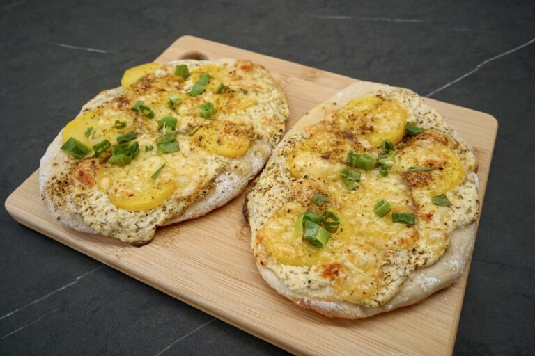 OptiGrill Rezept: Kartoffel-Käse-Fladen