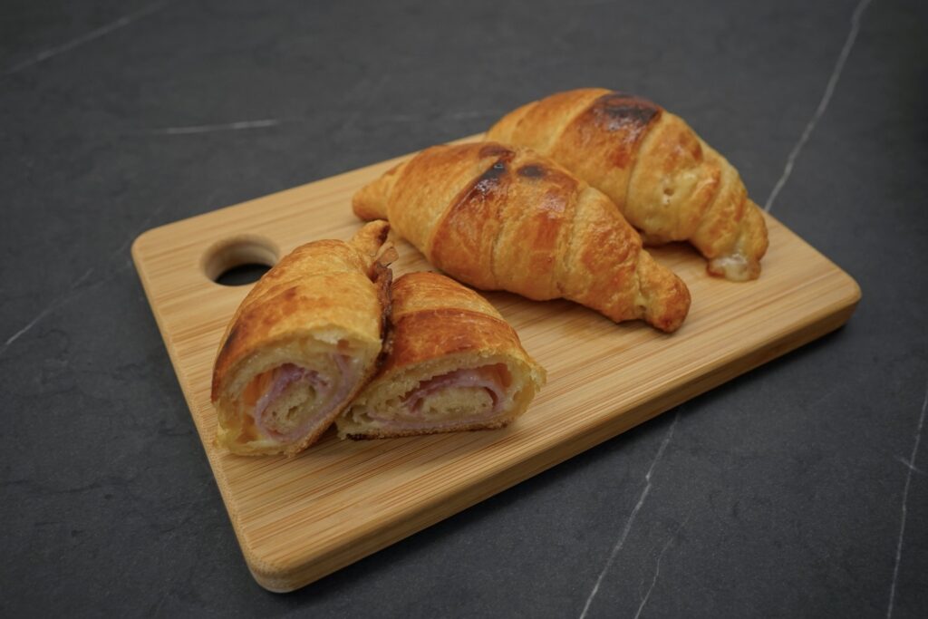 OptiGrill Rezept: Schinken-Käse-Croissant