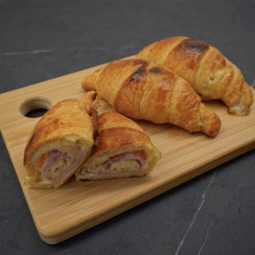 OptiGrill Rezept: Schinken-Käse-Croissant