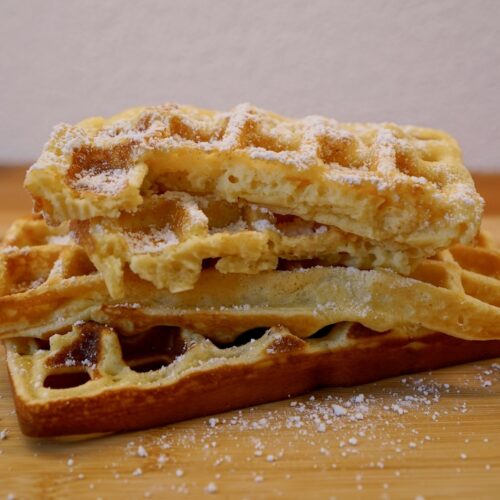 OptiGrill Waffel Rezept: American Cheesecake Waffeln